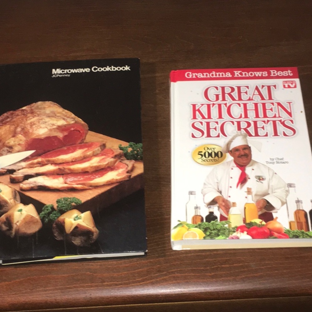 Great Kitchen Secrets (As Seen On TV) and JCPenney Microwave Cookbook